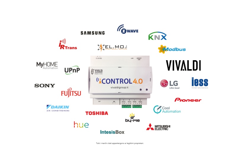 Vivaldi Domotics iCONTROL4.0+